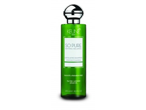 KEUNE SO PURE Šampūnas Nuo Pleiskanų EXFOLIATING, 250 ml KEUNE SO PURE Šampūnas Nuo Pleiskanų EXFOLIATING, 250 ml
